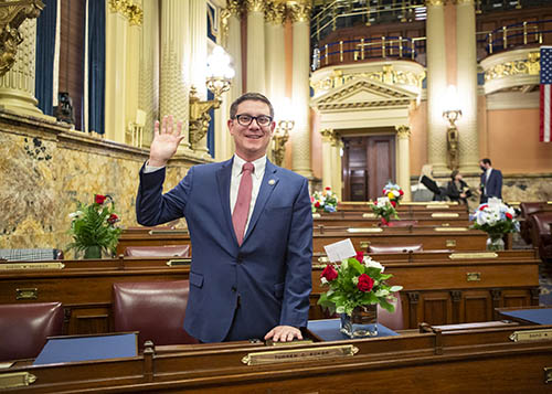 Ecker Takes Oath of Office for Second Term